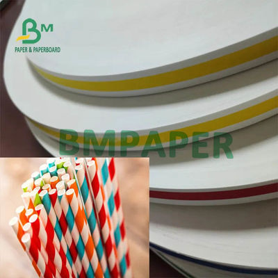 Colorido blanco de la categoría alimenticia del papel de embalaje de Straw Medium Liner Bottom Food 60gsm 120gsm