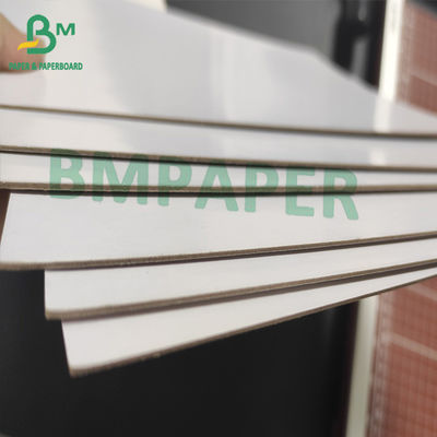 20pt 30 x 40&quot; Grey Back Duplex Board Glossy cubrió el top blanco
