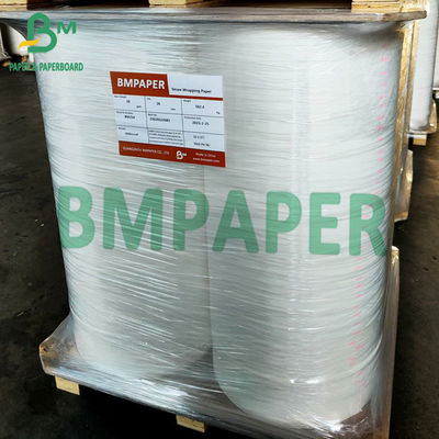 papel de envasado de alimentos 28gsm, categoría alimenticia Straw Wrapping Paper Roll 22m m 24m m 28m m