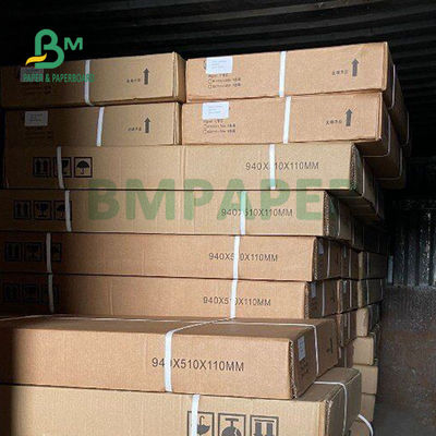 papel de modelo de un sólo lado 80gsm para las impresoras del cad 30&quot; x 50yards 2&quot; base