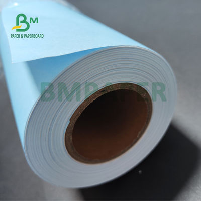 papel de modelo de un sólo lado 80gsm para las impresoras del cad 30&quot; x 50yards 2&quot; base