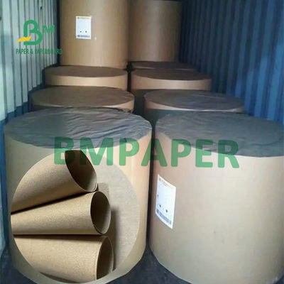 El tablero reciclable del trazador de líneas de Kraft, acanaló el rollo de papel para la caja 80gsm 90gsm 110gsm