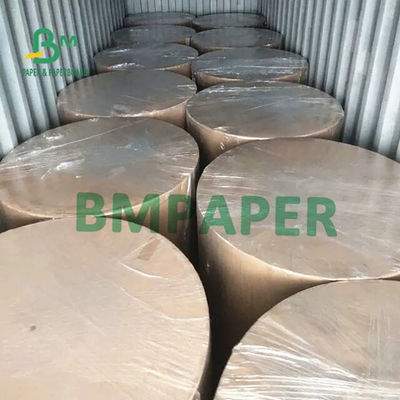 El tablero reciclable del trazador de líneas de Kraft, acanaló el rollo de papel para la caja 80gsm 90gsm 110gsm