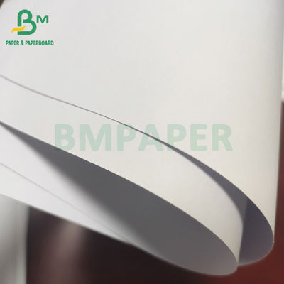 La madera reduce el rollo blanco de la garantía a pulpa, en offset la impresión del texto sin recubrimiento liso 70# de papel