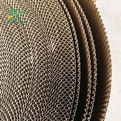 Estríe las hojas de la cartulina acanalada grueso de 1m m - de 2m m para la caja del acondicionamiento de los alimentos