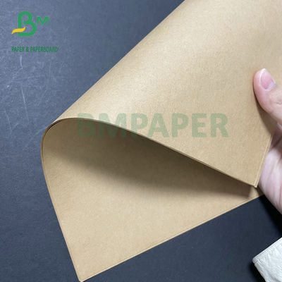 Brown colorea la anchura semi extensible 70g 75g 80g del rollo los 97CM del papel de Kraft de saco