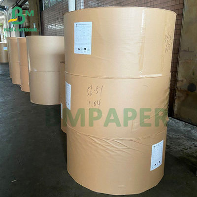 Rollo 30gsm - 50gsm del papel de MG Kraft del blanco de la categoría alimenticia para el acondicionamiento de los alimentos