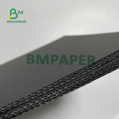 El negro f flauta de E acanaló el grueso de papel de la cartulina 110gsm 120gsm 150gsm