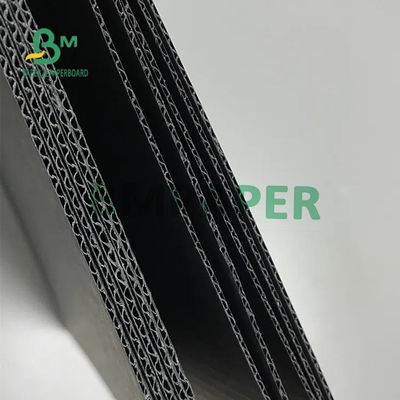 El negro f flauta de E acanaló el grueso de papel de la cartulina 110gsm 120gsm 150gsm