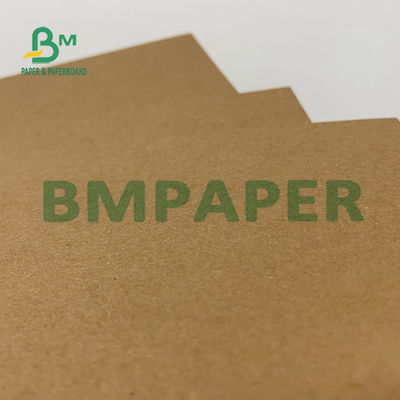 Rollo de papel rojizo de embalaje de Kraft de la Virgen para las cajas de embalaje de encargo