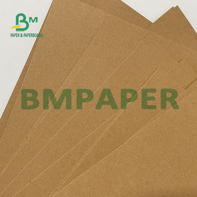 Rollo de papel rojizo de embalaje de Kraft de la Virgen para las cajas de embalaje de encargo