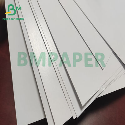 Papel adhesivo blanco de la etiqueta engomada del alto lustre imprimible con resistencia a la tensión excelente