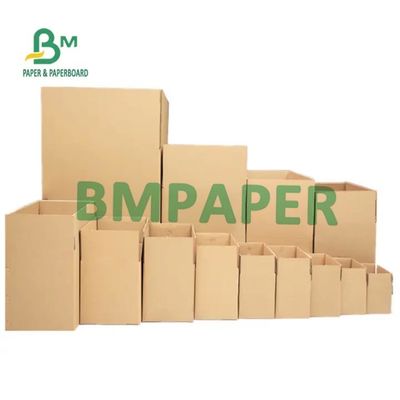 Porque hojas de la cartulina acanalada e flauta de C, tablero de papel de Kraft 2m m 3m m 3.5m m densamente