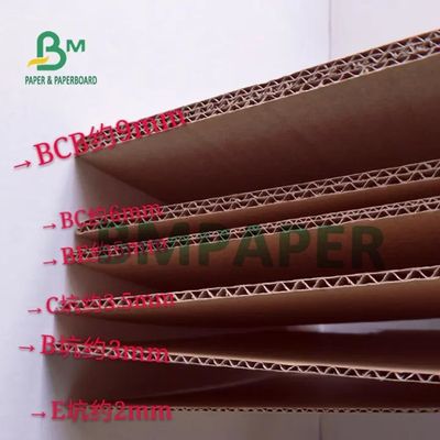 Porque hojas de la cartulina acanalada e flauta de C, tablero de papel de Kraft 2m m 3m m 3.5m m densamente