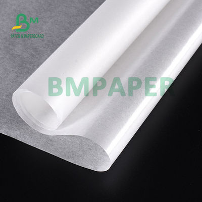35gsm 40gsm blanqueó el blanco de papel de MG Kraft para el paquete 50 los x 70cm de la comida