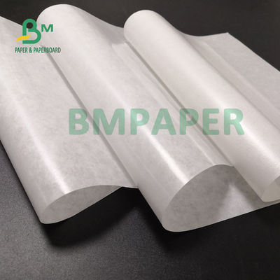 Libro Blanco de 40gsm +10g PE C1S MG para Fried Food Package Greaseproof 61 los x 86cm