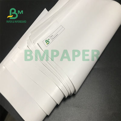 Alto rollo 55gsm 58gsm del papel termal de la blancura para la impresión del cajero automático