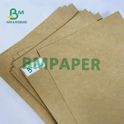 El PE cubrió el papel de tablero de Brown Kraft para el tablero del envase de comida 300g + 15g PE