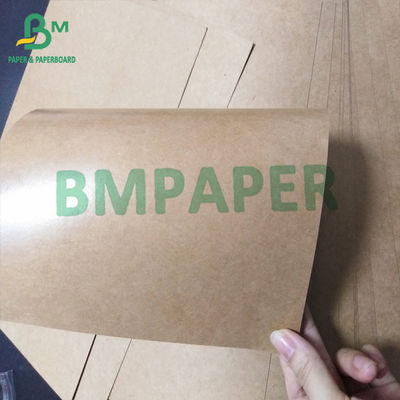 El solo PE cubrió el papel de la acción de la taza, papel de Brown Kraft 70g + categoría alimenticia de 15g PE