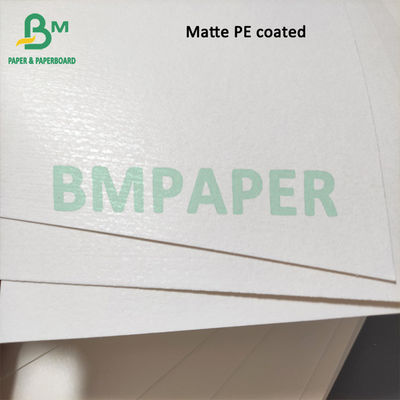 230g + 15g PE cubrieron el papel común de la taza blanco para la conformabilidad excelente material de la taza
