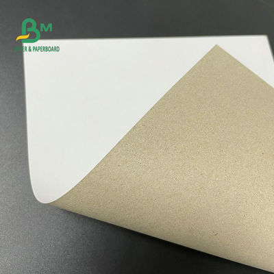 Tablero a dos caras revestido Grey Back 350GSM 400GSM 450GSM de 42 pulgadas para las cajas de empaquetado