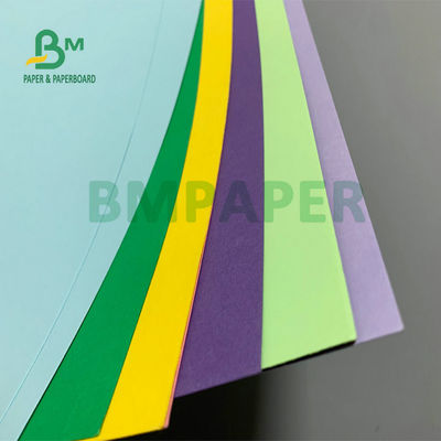 Hoja de papel artesanal Bristol sin madera sin recubrimiento colorido para DIY