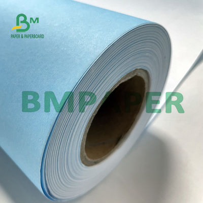 Solo papel de trazador azul echado a un lado 20LB con el material crudo de la pulpa de madera para el uso diario