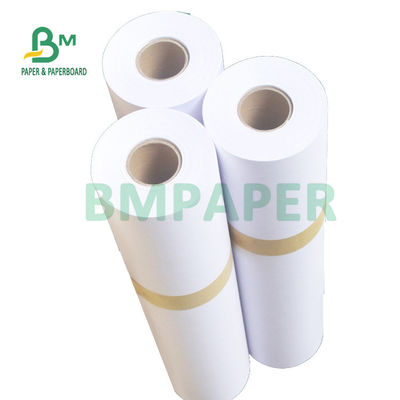 Largo formato 80gm 20LB Cad Rollo de papel de trazado 18' 24' 36' X 500 pies Para el dibujo de ingeniería arquitectónica