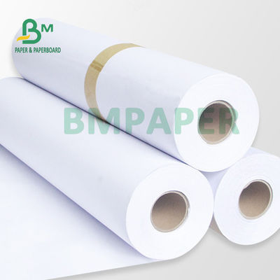 Largo formato 80gm 20LB Cad Rollo de papel de trazado 18' 24' 36' X 500 pies Para el dibujo de ingeniería arquitectónica