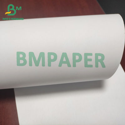 24&quot; X 150' color blanco brillante sin recubrimiento del papel de trazador de 20lb cad para la ingeniería