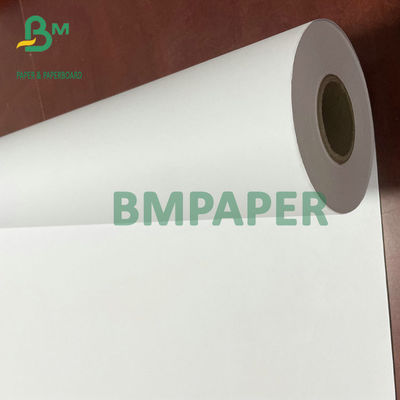 Rollo 36&quot; del papel de trazador del brillo 92 X los 500ft 20# 3&quot; base para la impresora de chorro de tinta