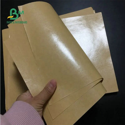 El tablero del trazador de líneas de Oilproof Brown Kraft, PE cubrió Rolls de papel para el envasado de alimentos 70gsm 80gsm 90gsm