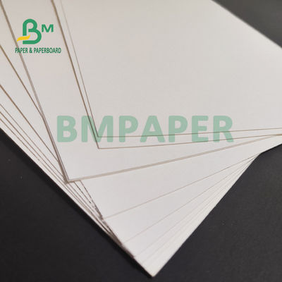 papel impermeable a la grasa blanco de 230gsm + de 15g PE para el paquete 700m m de la fiambrera de los alimentos de preparación rápida