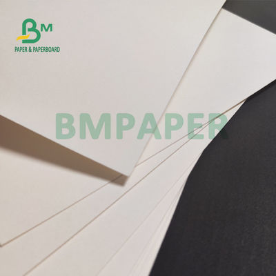 papel impermeable a la grasa blanco de 230gsm + de 15g PE para el paquete 700m m de la fiambrera de los alimentos de preparación rápida