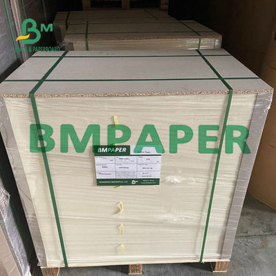 El lustre revestido bilateral blanco laminó el papel 2m m de la tarjeta para la caja cosmética