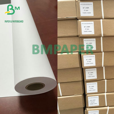 Rollo ancho 30&quot; del enlace del formato 20LB cad x 150' 2&quot; base para la impresora de HP