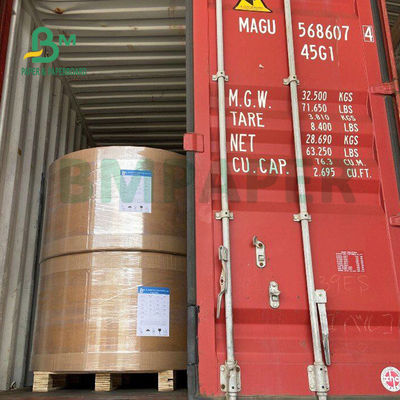 250gsm 300gsm C1S Kraft detrás cubrió al tablero a dos caras para la caja fuerte de la comida de la caja de la ensalada