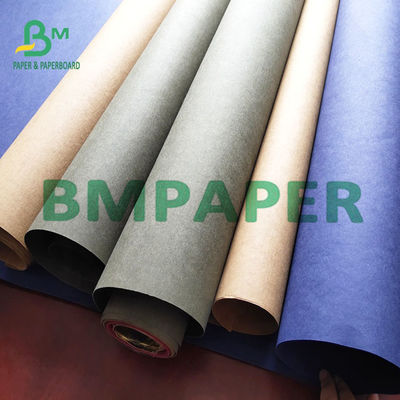 papel colorido lavable de 0.55m m Kraft degradable para hacer bolsos que embalan