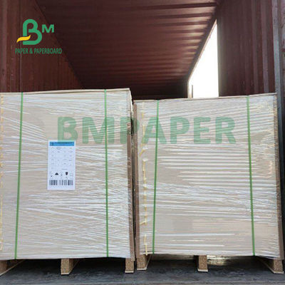 Tablero de papel sin recubrimiento del papel secante absorbente 1.0m m 1.2m m para las esteras de la cerveza 615m m x 860m m