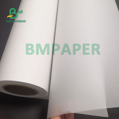 rollo de papel blanco translúcido de trazado 80gsm para la pintura 20&quot; del bosquejo x 50yards