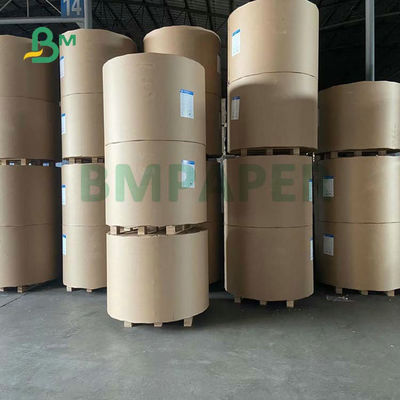 La Virgen Kraft blanco empapela el rollo 24 x 35 pulgadas 150gsm 170gsm 190gsm para las bolsas de papel