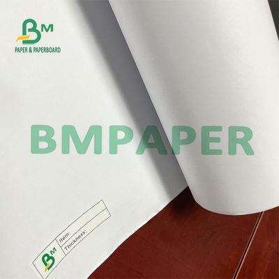 blanco del chorro de tinta del trazador de 80g los 914x50m Papel para el rollo del papel de la fotocopia