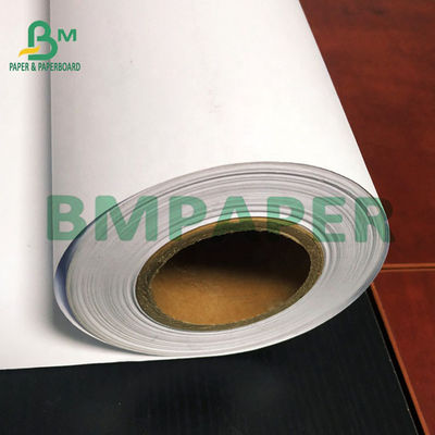 80g 30 pulgadas - rollo sin recubrimiento del papel de trazador de Papel cad del alto de la blancura chorro de tinta del trazador