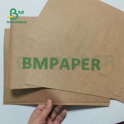 Hojas de papel oscuras de alta resistencia 80gsm 90gsm de Brown Kraft para el bolso de la entrega