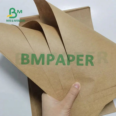Hojas de papel oscuras de alta resistencia 80gsm 90gsm de Brown Kraft para el bolso de la entrega