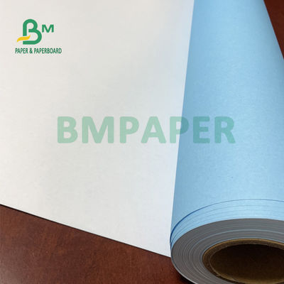 papel de trazador azul lateral de 80gsm uno cad para dirigir 610m m el x 150m