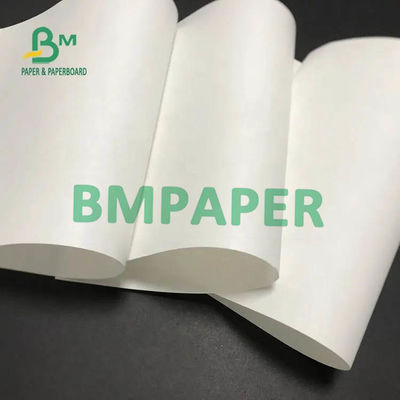 Papel de Kraft de saco blanco natural para las bolsas de papel 110gsm 120gsm 130gsm 140gsm
