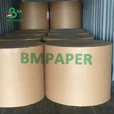 Papel de Kraft de saco blanco natural para las bolsas de papel 110gsm 120gsm 130gsm 140gsm