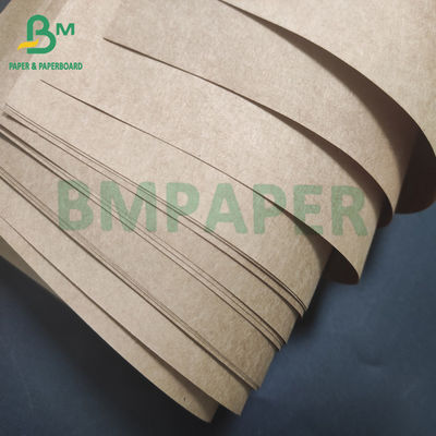 Alto color del papel de Kraft de saco de la porosidad 80gsm Brown para los bolsos del cemento