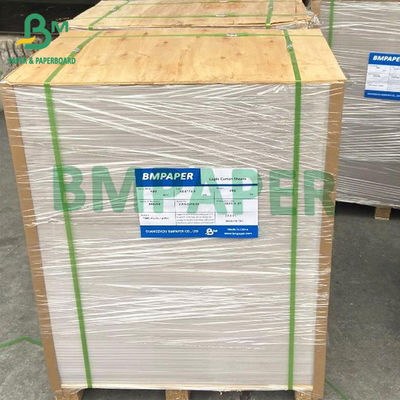 Papel grueso de papel de tarjetas sin recubrimiento blanco brillante de la tarjeta del papel 160gsm